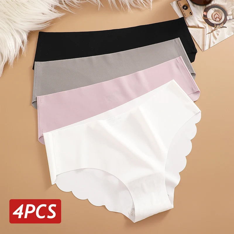 Calcinhas de Seda 4 peças
