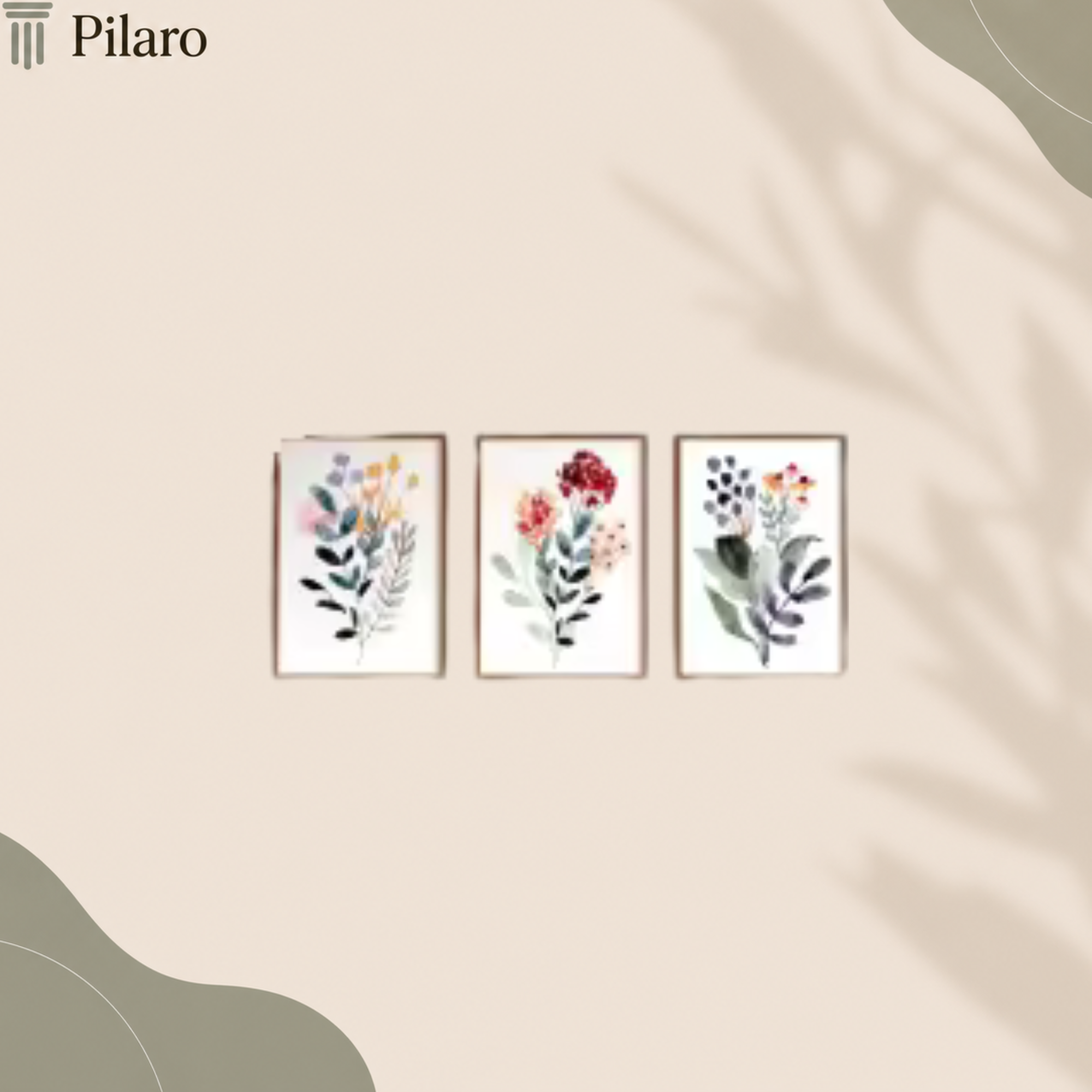Quadro de Parede 3 peças