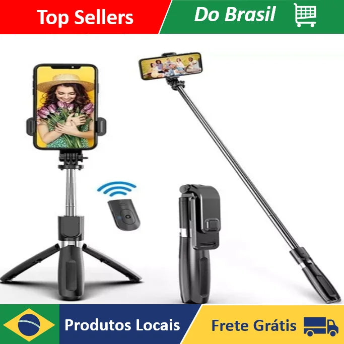 Bastão Tripé 3 em 1